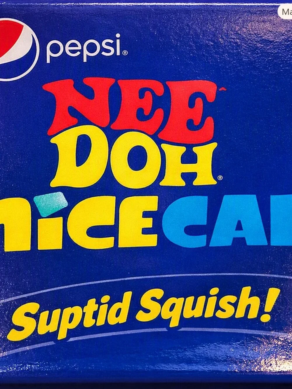 Pepsi Blue Branded Nee Doh Nice Can – Party Squishy